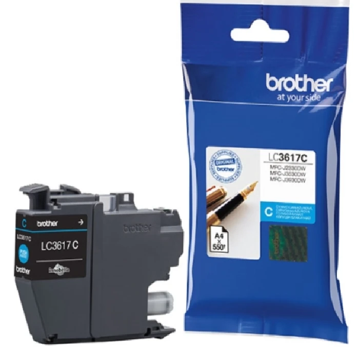 Polnjenje kartuše Brother LC-3617 CYAN za 550 strani